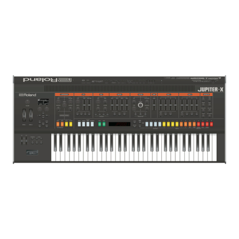 Roland JUPITER-X User manual