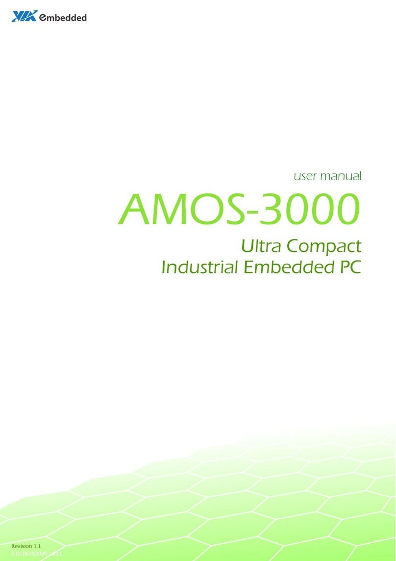 VIA Technologies AMOS-3000 user manual