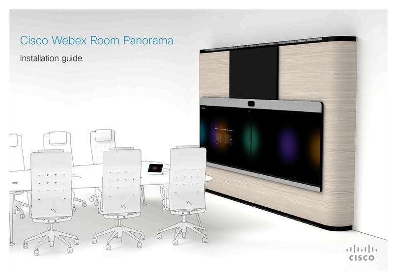 Cisco Webex Room Panorama User manual