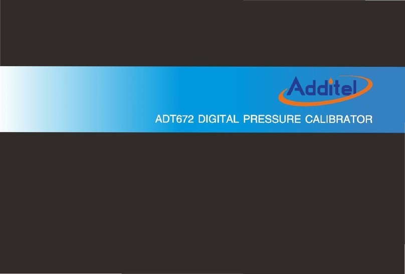 Additel ADT672 user manual