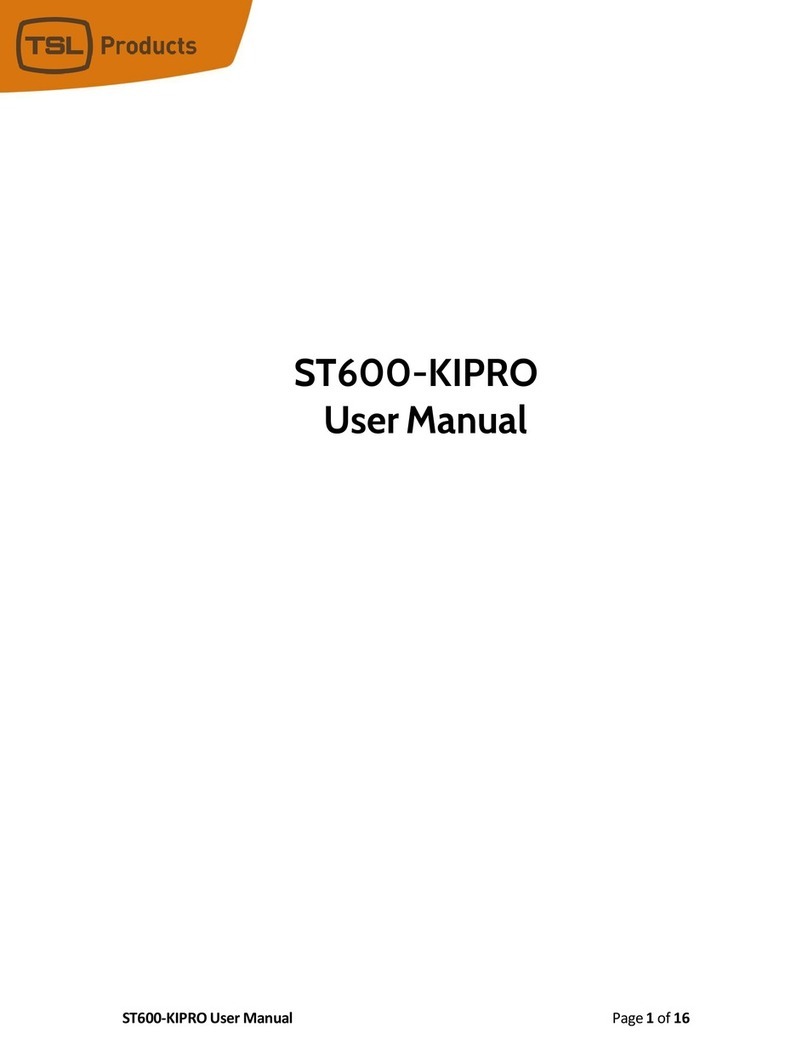 DNF Controls ST600-KIPRO User manual DNF Controls ST600-KIPRO User manual