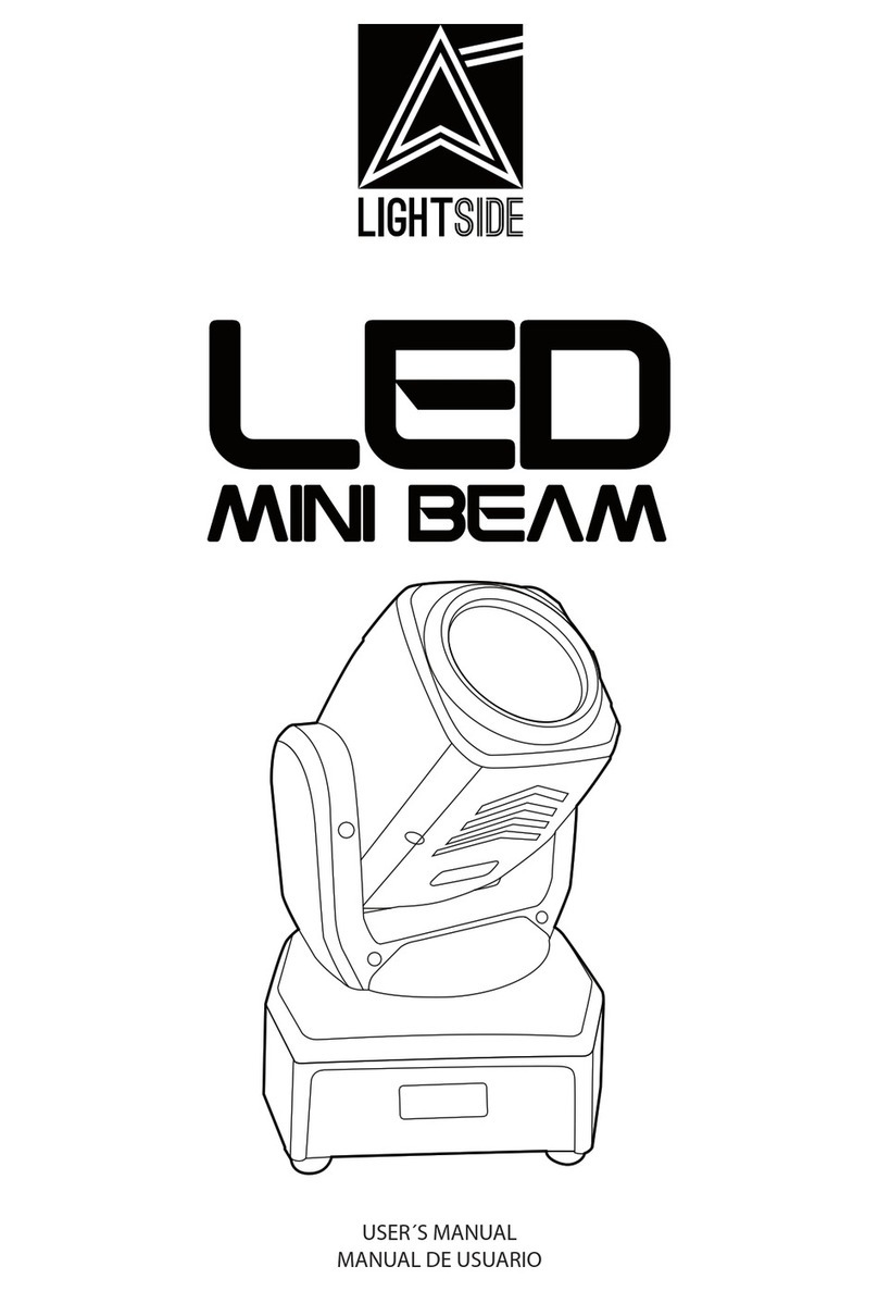 LIGHTSIDE LED MINI BEAM user manual