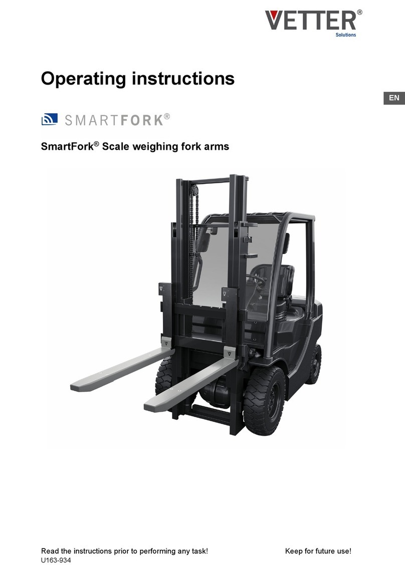 Vetter Smartfork operating instructions Vetter Smartfork operating instructions