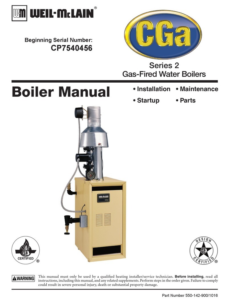 Weil-McLain CGA 2 Series manual