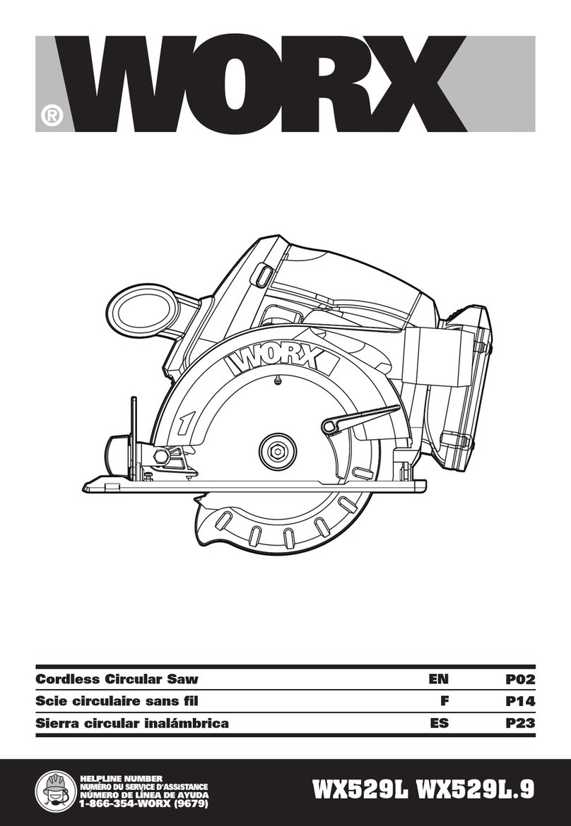 Worx WX529L User manual