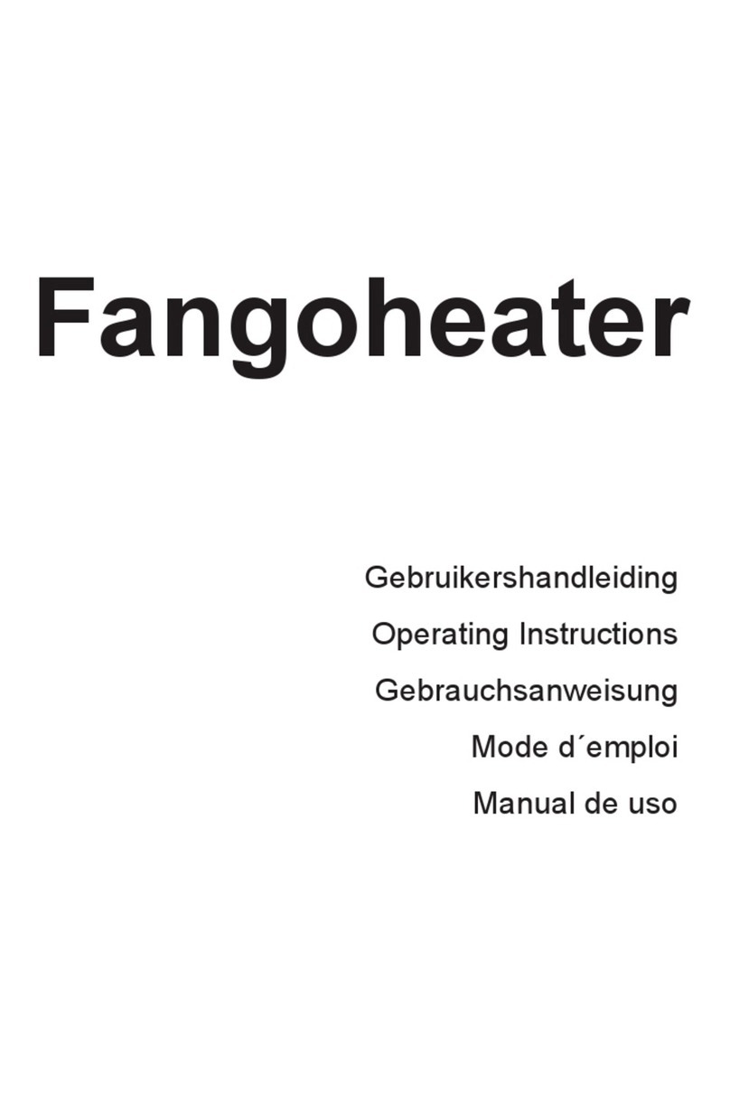 Enraf Nonius Fango operating instructions