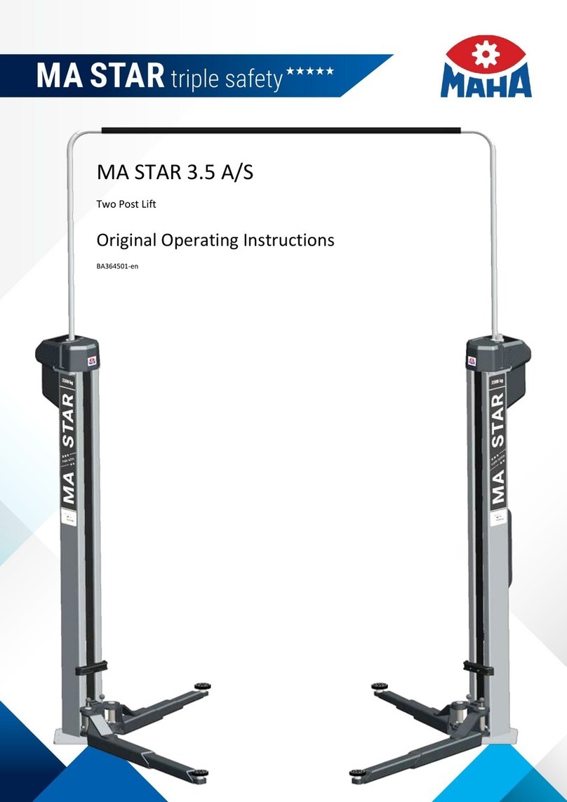 MAHA MA STAR 3.5 A operating instructions