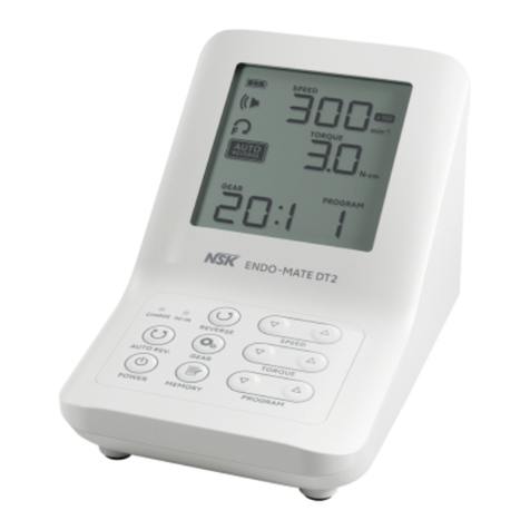 NSK ENDO-MATE DT2 User manual