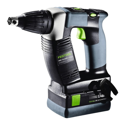 Festool DWC 18-2500 User manual