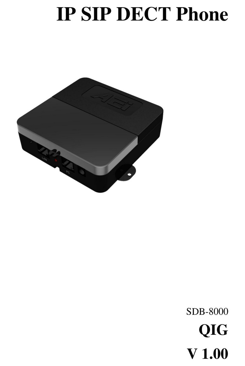 AEI SDB-8000 User manual