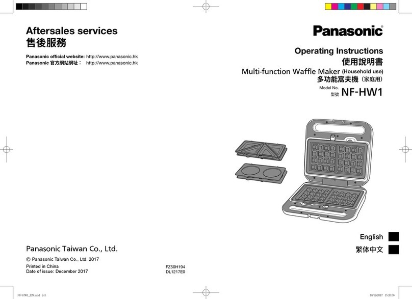 Panasonic NF-HW1 operating instructions