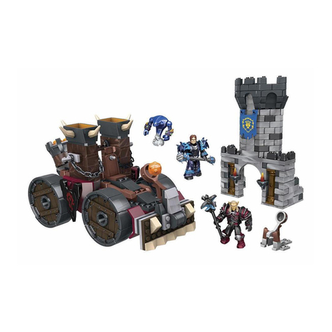 Mega Bloks World of WarCraft Demolisher Attack User manual