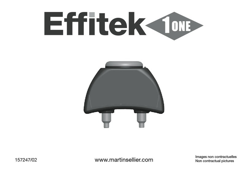 Martin Sellier Dynavet Effitek 1ONE User manual