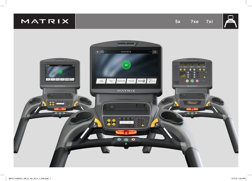JOHNSON HEALTH TECH. Matrix 5x owner's manual