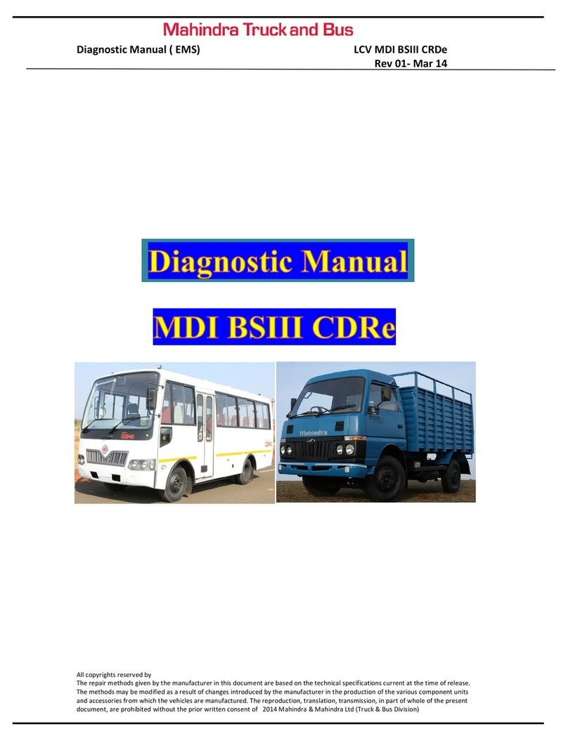 Mahindra Cosmo Diagnostic manual