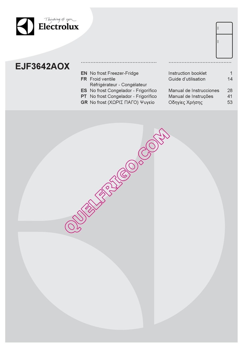 Electrolux EJF3642AOX User manual