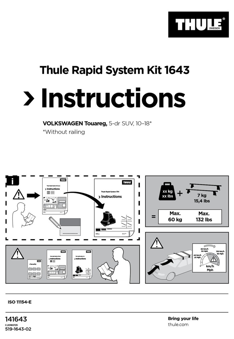Thule 1643 instructions