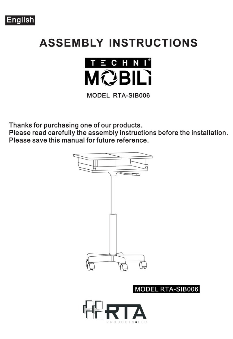Techni Mobili RTA-SIB006 User manual