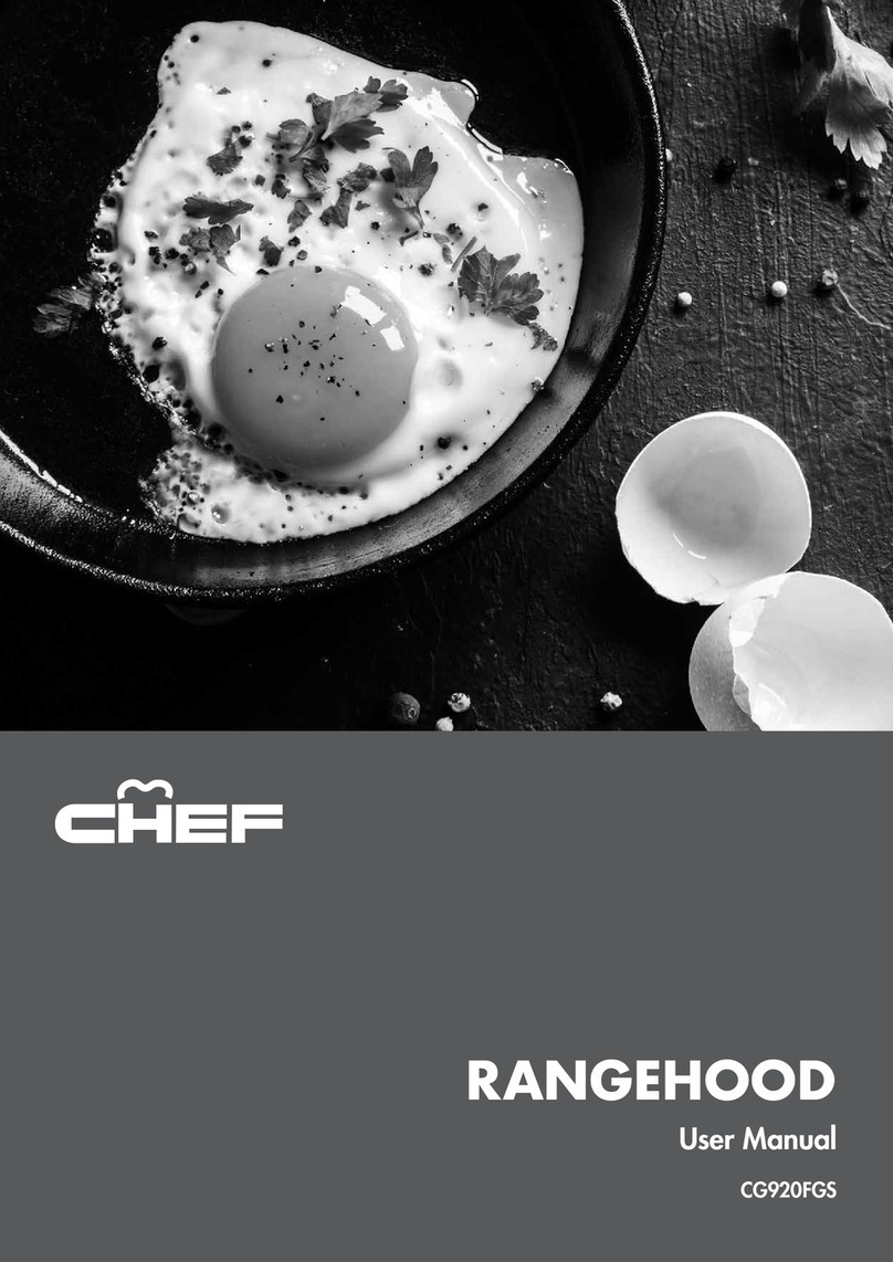 Chef CG920FGS user manual