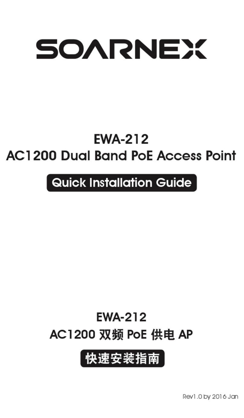 SOARNEX EWA-212 Quick installation guide