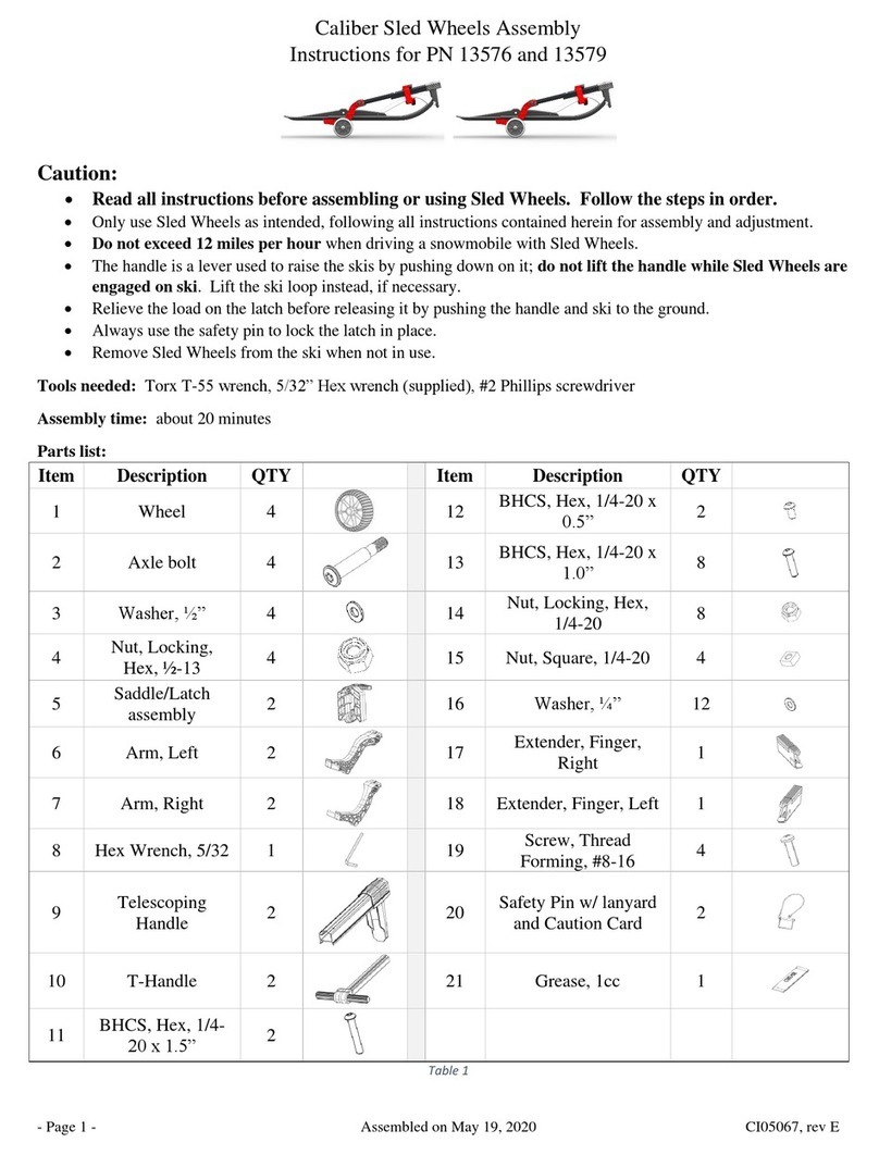 Caliber 13576 User manual