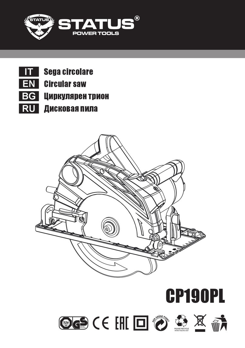 Status CP190PL Installation instructions