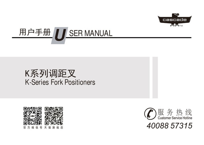 Cascade K Series User manual