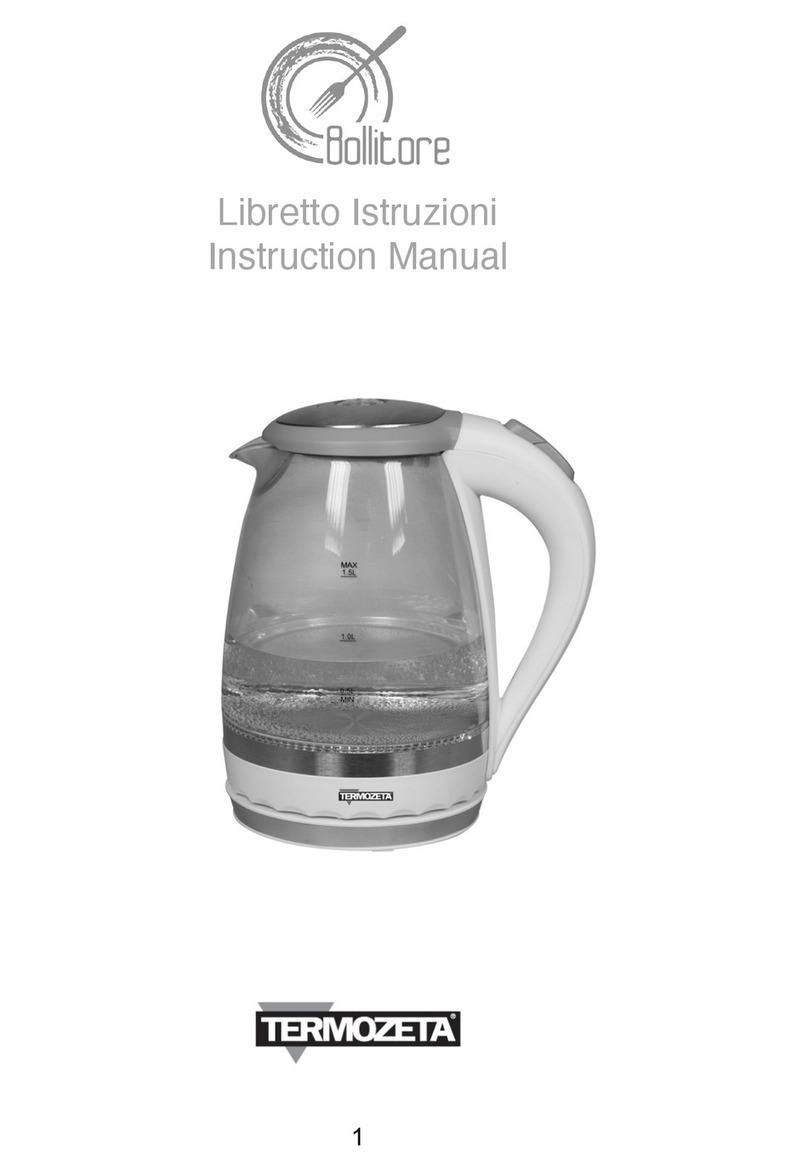 Termozeta Bollitore User manual