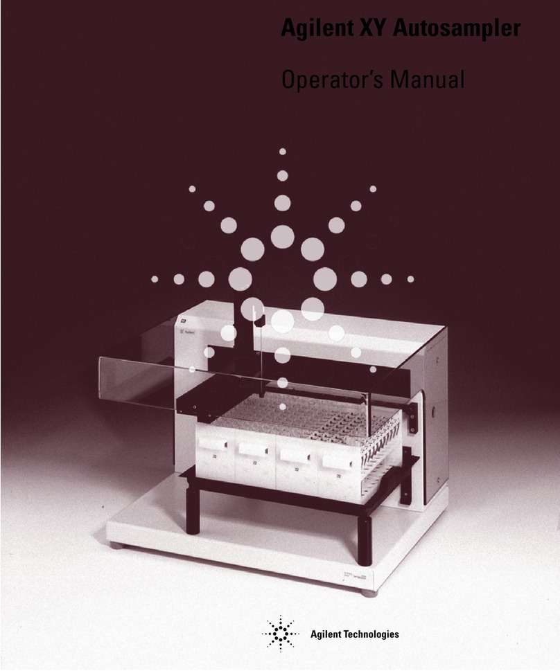 Agilent Technologies XY Operator's manual Agilent Technologies XY Operator's manual
