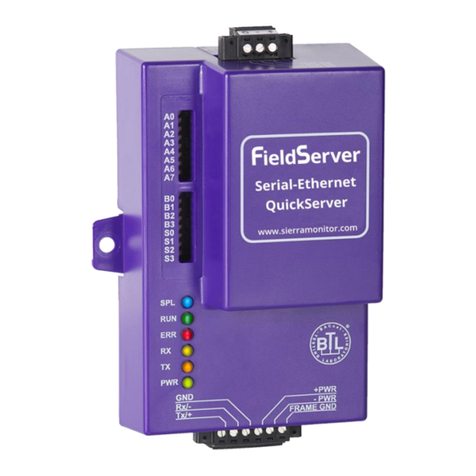 SMC Networks FieldServer QuickServer FS-QS-12 0 Series User guide SMC Networks FieldServer QuickServer FS-QS-12 0 Series User guide