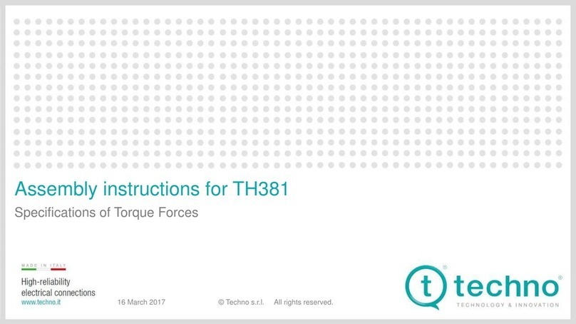 Techno TH381 User manual