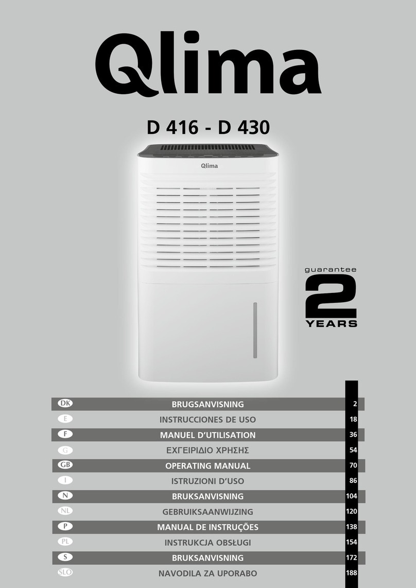 Qlima D 416 User manual