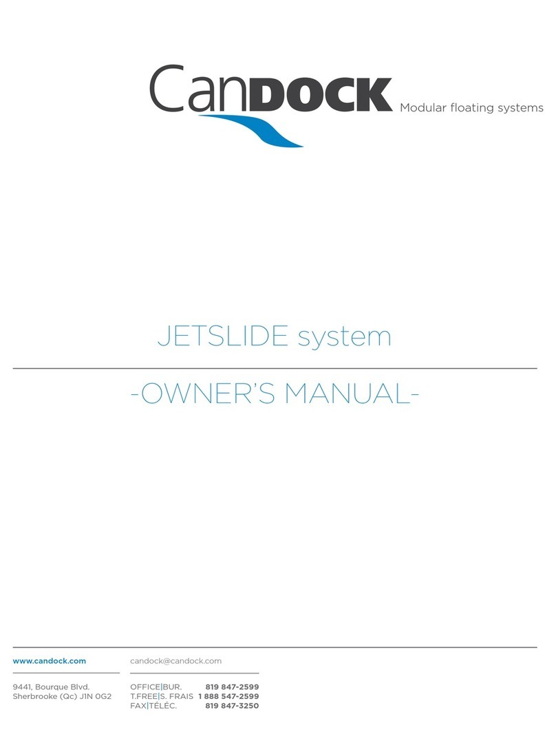 CanDock G2 JETSLIDE owner's manual