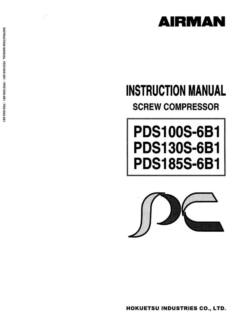 Hokuetsu Airman PDS100S-6B1 instruction manual Hokuetsu Airman PDS100S-6B1 instruction manual