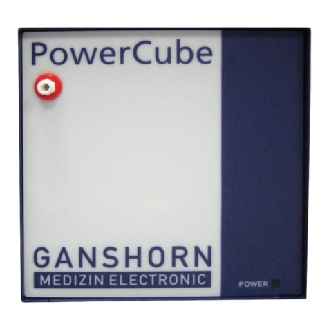 GANSHORN PowerCube-Ergo Service manual
