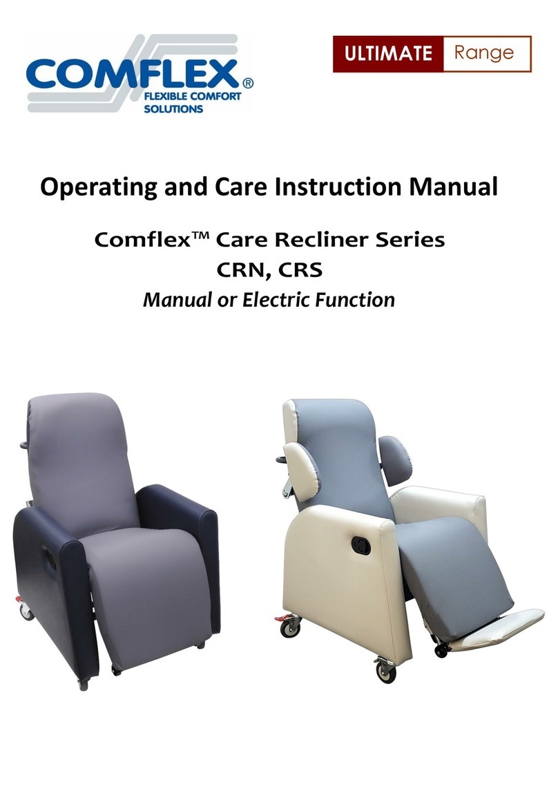 Comflex Ultimate Series Operating and care instruction manual
