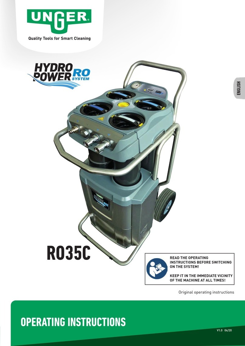 unGer HydroPower RO35C operating instructions