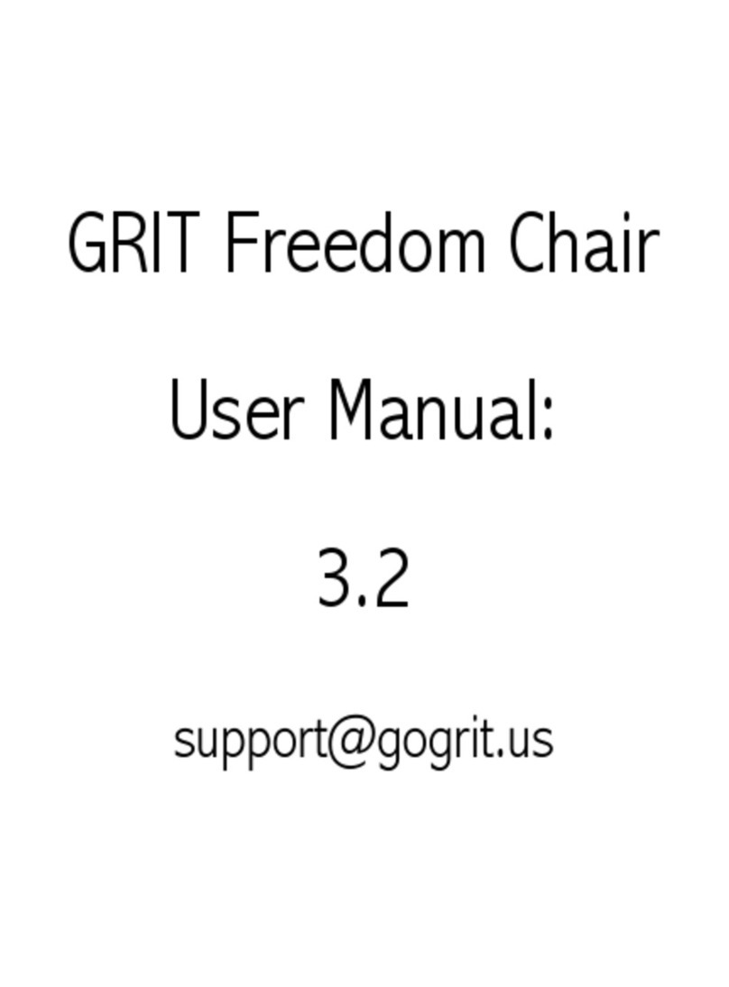 GRIT Freedom Chair User manual