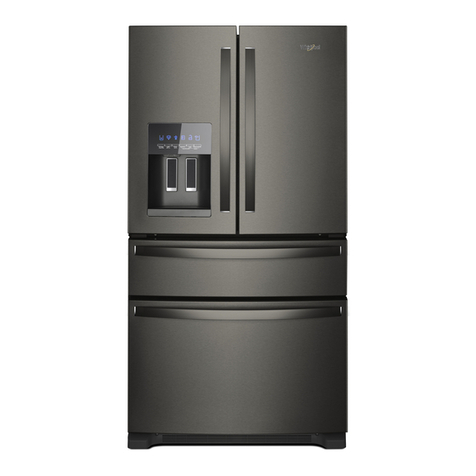 Whirlpool WRX735SDHV User manual