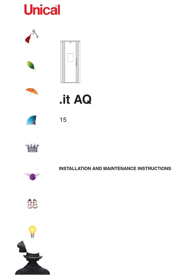 Unical .it AQ 15 Installation and maintenance instructions Unical .it AQ 15 Installation and maintenance instructions