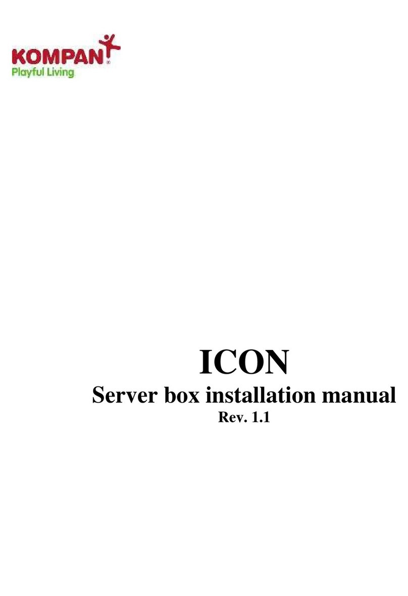 KOMPAN ICON installation manual