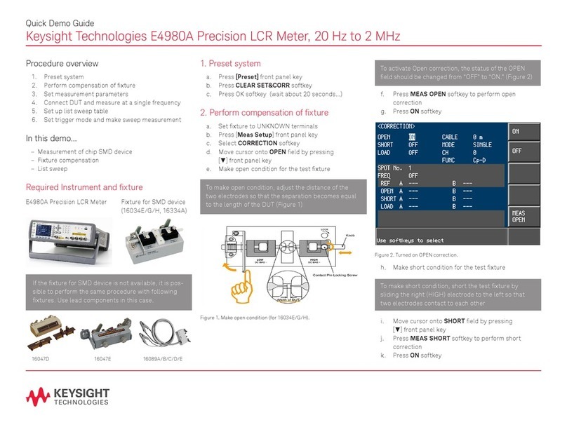 Keysight Technologies E4980A Operator's manual