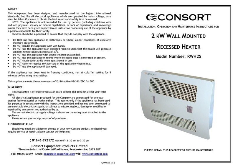 Consort RWH2S Manual