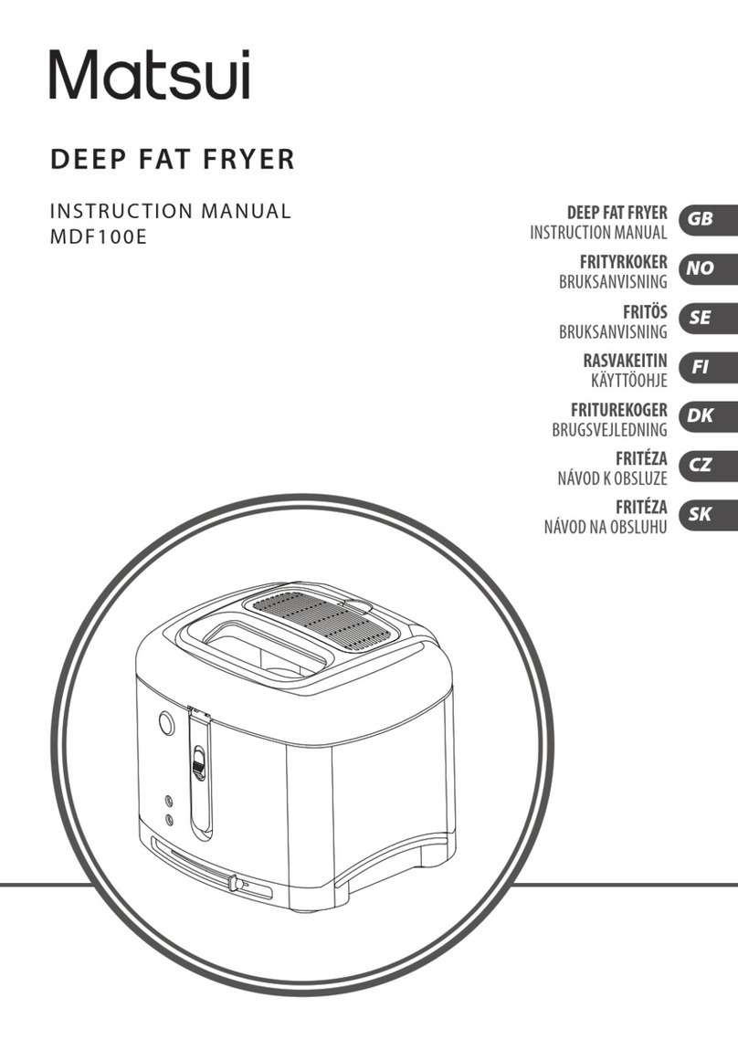 Matsui MDF100E User manual