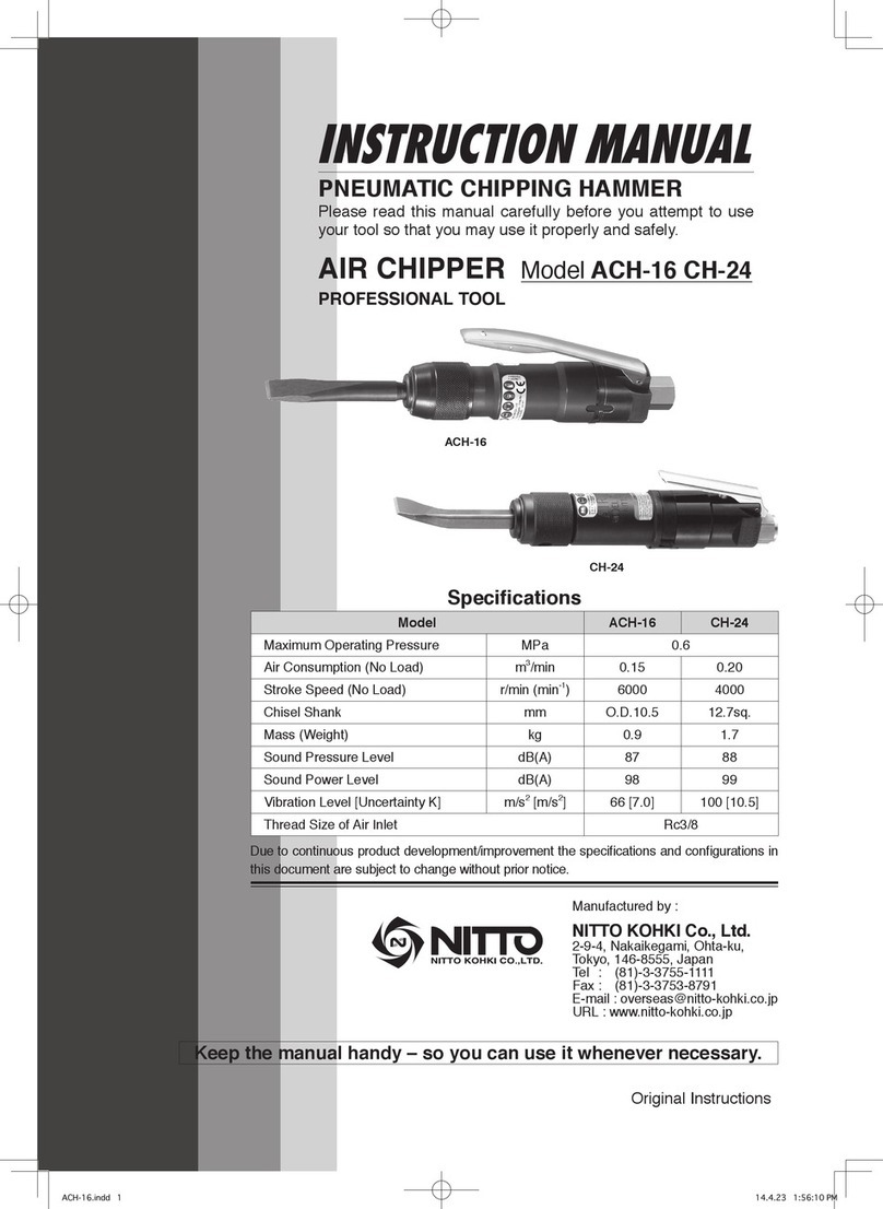 Nitto ACH-16 instruction manual