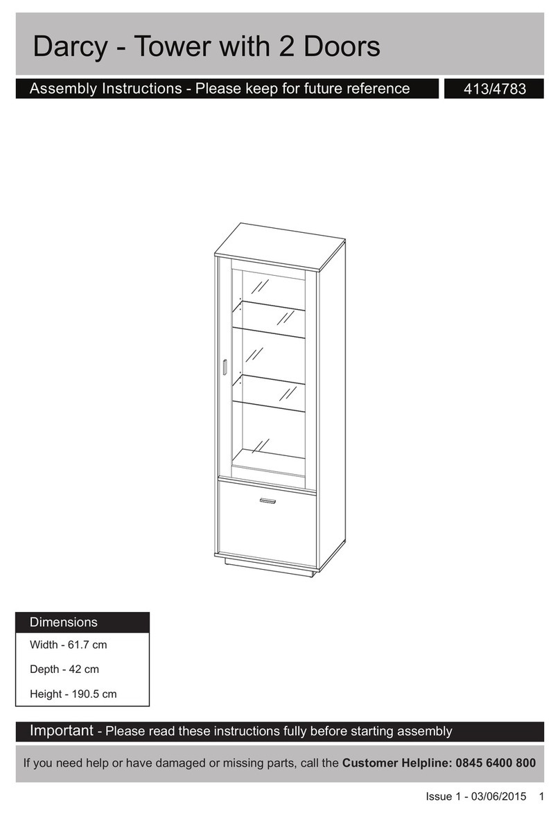 Delano Darcy 413/4783 Assembly instructions
