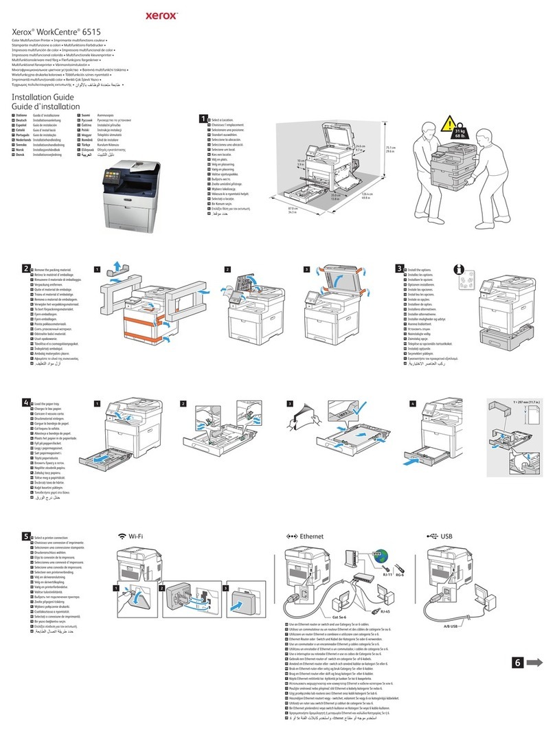 Xerox WorkCentre 6515 User manual