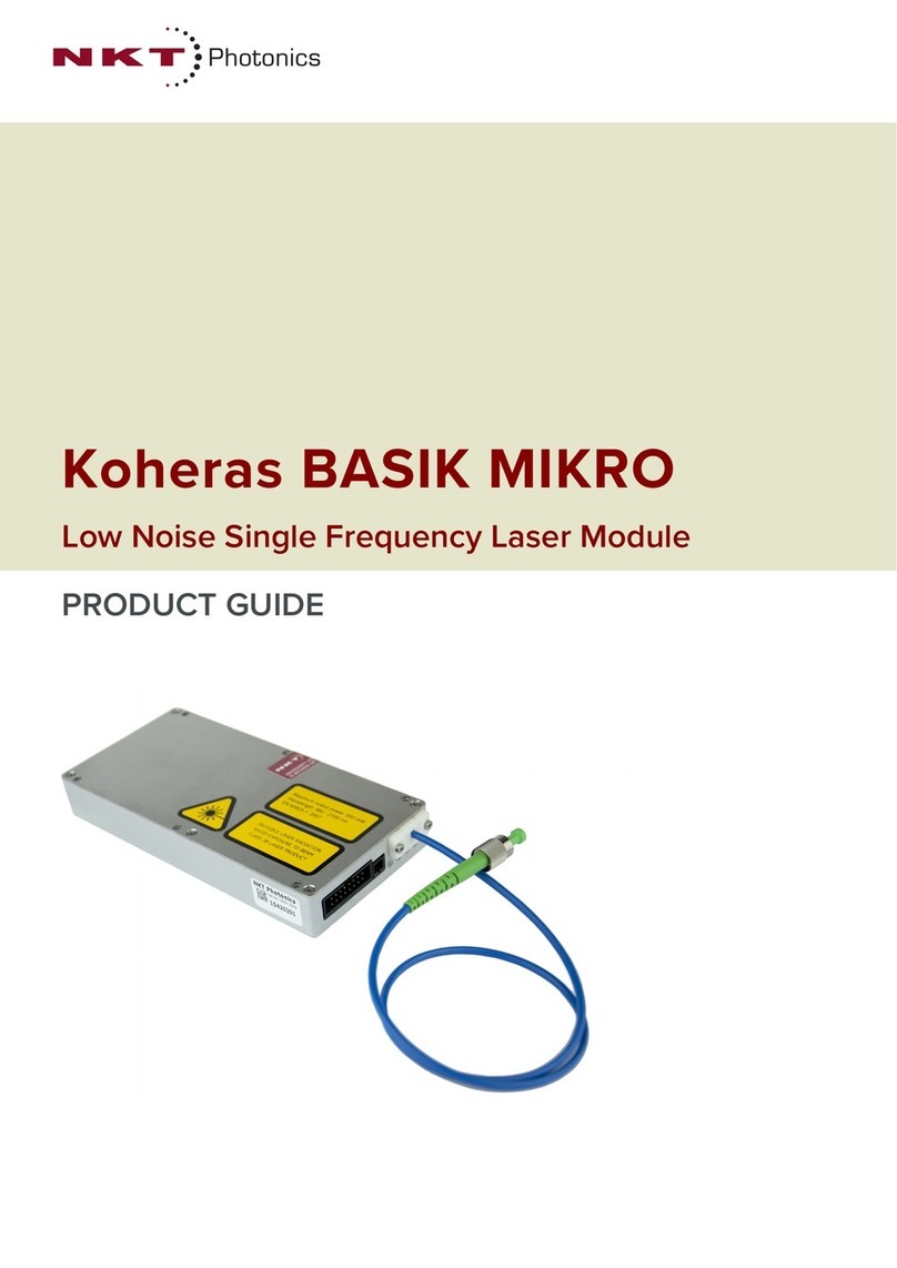 NKT Koheras BASIK MIKRO User manual