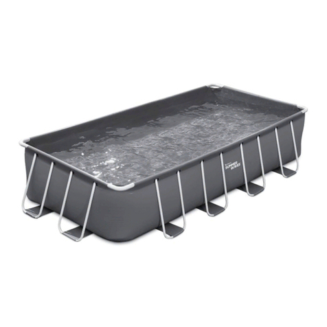 SUMMER WAVES Rectangular Frame Pool Series owner's manual