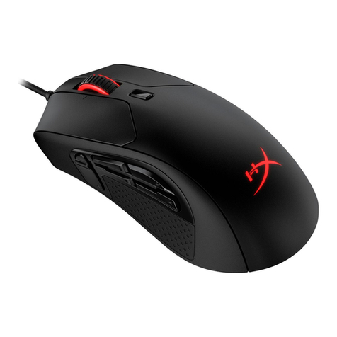 HyperX Pulsefire Raid User manual